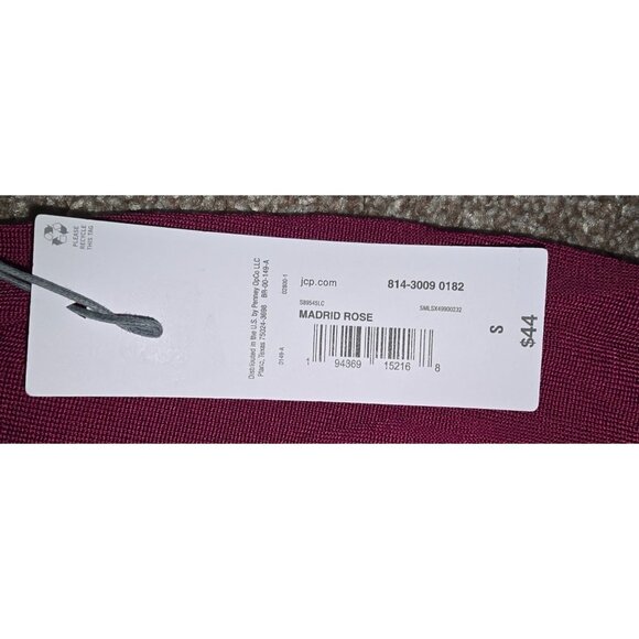 Liz Claiborne Womens Sleeveless Knit Sweater Top Madrid Rose Size S - Picture 4 of 6